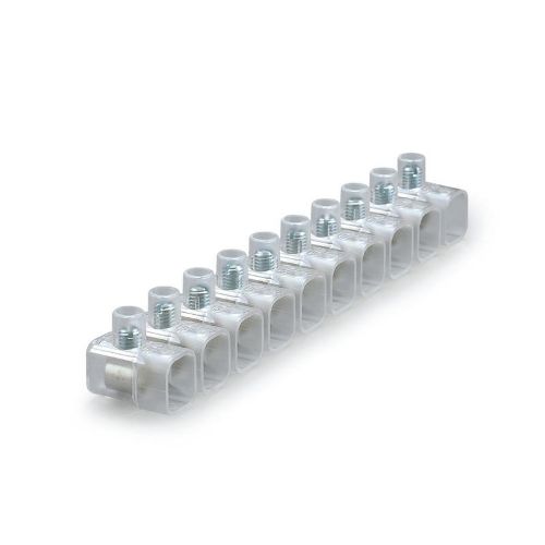 Picture of Klemmliist 6mm2 10-osa läbipaistev, SCAME 