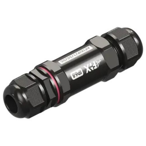 Picture of Jätku-ühendus AFIX Straight 2x5G1.5-2.5mm2 Kruviklemmidega UV-kindel IP68 Ansell 