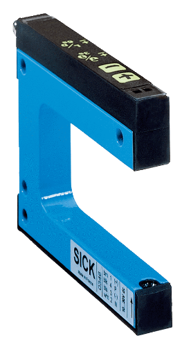 Picture of Fotoandur Kahvel WF, 10x32x57mm, 10kHz, PNP/NPN, Light/Dark, IO-Link, pistik M8 4-pin, SICK 