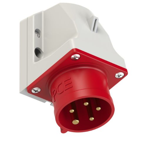 Picture of Seinapistik 16A 5P 6H 400VAC IP44 (ava M25), CEE, PCE 
