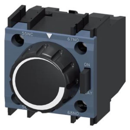 Picture of Viitega abikontakt peale, ON-delay 30s, 1NO+1NC, pneumo, 3RT202 kontaktoritele , Siemens