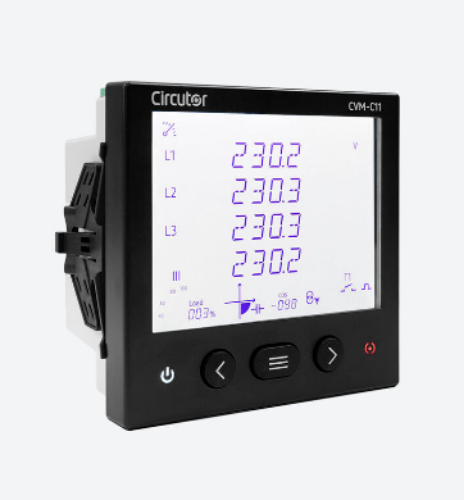 Picture of Võrguanalüsaator CVM-C11-ITF-IN-ETH-ICT2, Ethernet, täpsus 0.2, 2DI, 2DO, 2TO, IP54, Circutor
