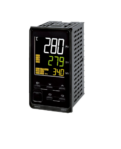 Picture of Temp.kontroller E5EC, sis: univers. Välj: 1x 0/4...20mA, 4 AUX, 100-240 VAC, Omron 