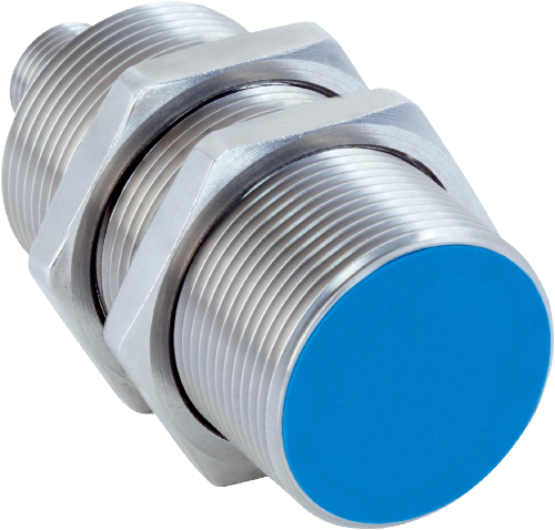 Picture of Ind.andur IMG, M30, Sn=15mm, Shielded, PNP-NO, kere 71mm, pistik M12 4-pin, SICK 