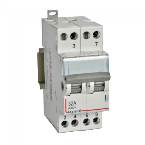 Picture of Kanglüliti CX3, 32A, 2x(1-0-2), 2mod, Legrand 