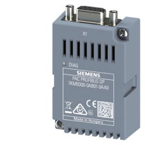 Picture of PROFIBUS DP expansion module, plug-in, for 7KM PAC3220 / 4220 / 3VA COM100, Siemens