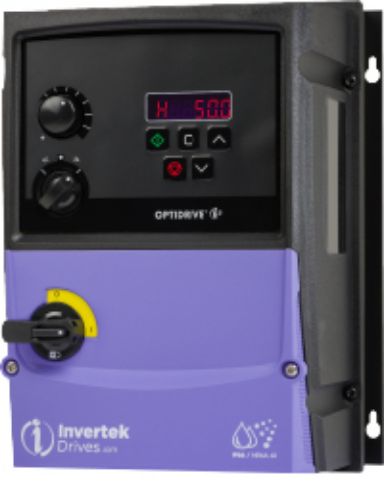 Picture of Sagedusmuundur IP66 Switched 400V 4kW 9.5A RS485 257x188x182mm EMC C1 filter OptidriveE3 INVERTEK 