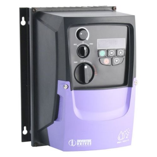 Picture of Sagedusmuundur IP66 Switched 230V 1.5kW 7A RS485 232x161x161mm EMC C1 filter OptidriveE3 INVERTEK 