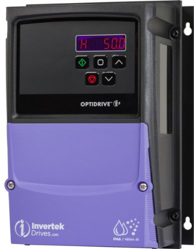 Picture of Sagedusmuundur IP66 230V 1.5kW 7A RS485 232x161x161mm EMC C1 filter OptidriveE3 INVERTEK 