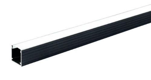 Picture of LED Profiili Komplekt Pinnap. Riba 12mm 15x15x2000mm Must Opple 