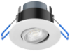 Picture of Tulekindel valgusti Mauna 3 Tilt 4-6W/827-60 390-690lm 65D TRIAC Suunatav Ava 74mm IP65 Valge Kosnic