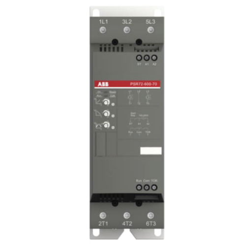 Picture of Sujuvkäiviti ABB PSR 400V 60A 30kW 208-600VAC, relee, ilma mootorikaitseta, 220x70x180 