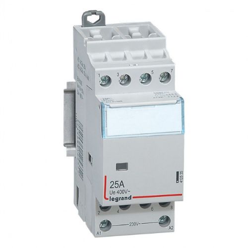 Picture of Moodulkontaktor CX3, 4NO, 25A AC1, 230VAC, 2mod, Legrand 
