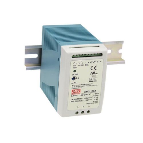 Picture of Toiteplokk+UPS moodul, 230VAC, Välj: 27.6VDC 2.25A+27.6VDC 1.25A, Mean Well 