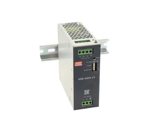 Изображение Toiteplokk XDR-E, 24VDC 20A 480W, 86-264VAC/120-370VDC, Mean Well 