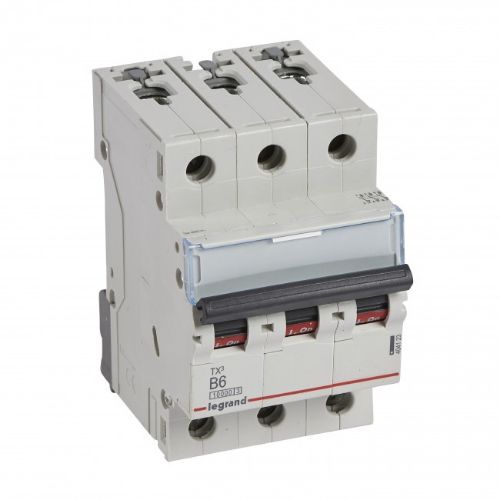 Picture of Moodulkaitselüliti TX3, 3P, 6A, B, 10kA, Legrand 