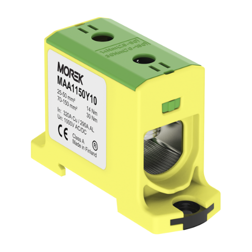 Picture of Riviklemm OTL150, ko/ro, 1xAl/Cu 25-150mm², 1000V, Morek 
