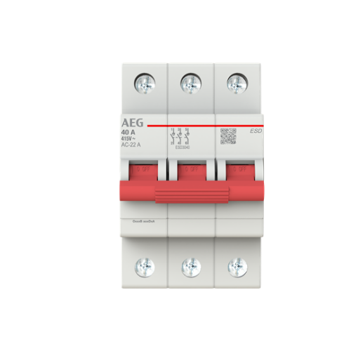 Picture of Pealüliti ESD, 3P, 40A, AEG 