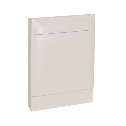 Picture of Pinnapealne moodulkilp Practibox S, valge uks, 24m(2x12), IP40, PE/N latiga, Legrand 