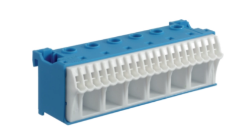 Picture of QC terminal N, 26 kohaline, 105mm, 63A (19x1-4mm2)+(7x4-16mm2) Hager