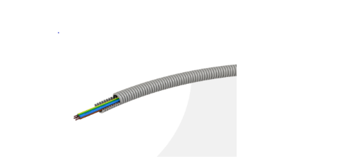 Picture of Halogeenivaba kõrikaabel EVOEL SMART PREWIRED 5G1.5 16/R100 (plank juhtmega) H07Z1-U Dca 