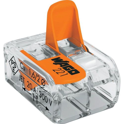 Picture of Ühendusklemm WAGO 2x0.5-6.0 mm² avatav, peen.-, jämekiud ja plank juhtmele Cu 