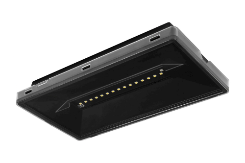 Picture of Turvavalgusti Pinnap. VELLA ECO 157lm 3h MT Ala IP65 Piktodega 269x144mm Must Intelight 