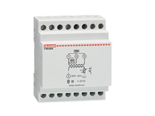 Picture of Moodultrafo CTRS Pri:230VAC Sec:12/24VAC, P:40VA, pidevalt, 4 moodulit, Lovato 