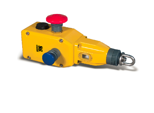 Picture of Trosslüliti ER, 2NC/1NO, dist.80m, Reset, Emercency Stop, IP67, 3xM20, Omron 