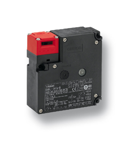 Picture of Turvalüliti( UKSE ) 2NC+2NC, 10A, solenoid 24VDC, IP67, 4-suunda, Omron 