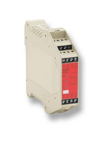 Picture of Turvarelee, 2NO, 24VAC/DC, 1-/2-kanalit, +common (andurid), autostart, max. kat. 4, Omron 