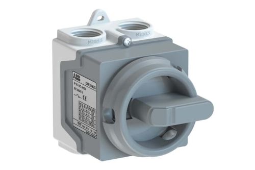 Picture of Koormuslüliti 3P, AC22/20A, AC23/15.2A/7.5kW, IP67 HALL plastkorpus, läbiviikudega, 92x65x84, ABB 