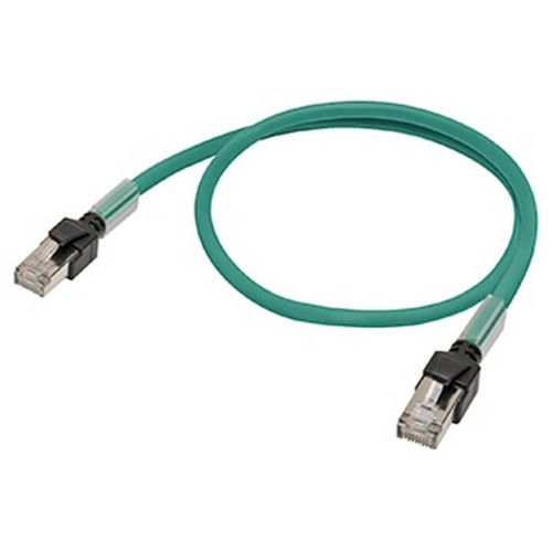 Picture of Ethernet Cat.6 patch kaabel, LSZH double shielding, roheline, 3m, Omron 