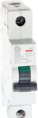 Picture of Moodulkaitselüliti 1P,20A,B,6kA GE  