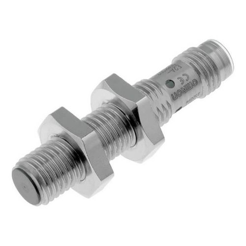 Picture of Ind.andur E2A, M8, Sn=2mm, Shielded, PNP-NC, SUS korpus 43mm, pistik M8 3-pin, Omron