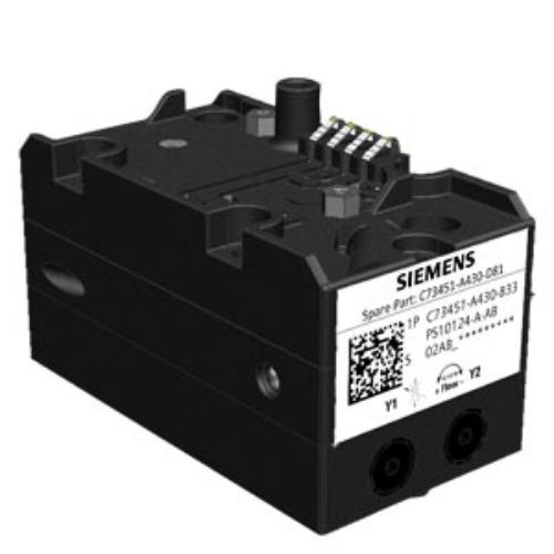 Picture of Pneumatic block, double-acting, including seal and screws for SIPART PS2 6DR5.2 