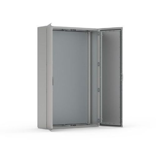 Picture of Roostevaba metallkilp 2000x1600x400 IP55, kahe uksega, mont. plaadiga, nVent Hoffman 