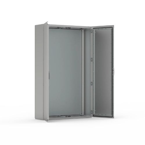 Picture of Roostevaba metallkilp 2000x1200x400 IP55, kahe uksega, mont. plaadiga, nVent Hoffman 