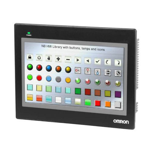 Picture of HMI paneel NB10, TFT 1024x600pix, Ethernet, USB, RS232, RS485/232/422, USB mälu, IP65 