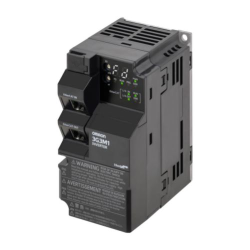 Picture of Sagedusmuundur M1 230V 0.4/0.55kW 3/3.5A, EMC-filtrita, EtherCAT, IP20, 127x68x120, Omron 