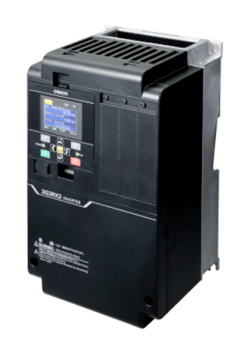 Picture of Sagedusmuundur RX2 400V 30kW 61A HD, 37kW 70A ND, C3-filter, braking chopper, Modbus RS485, Omron 