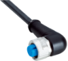 Picture of Andurikaabel PUR + pesa 90°, A-coded, (5m + M12 4-pin), SICK 
