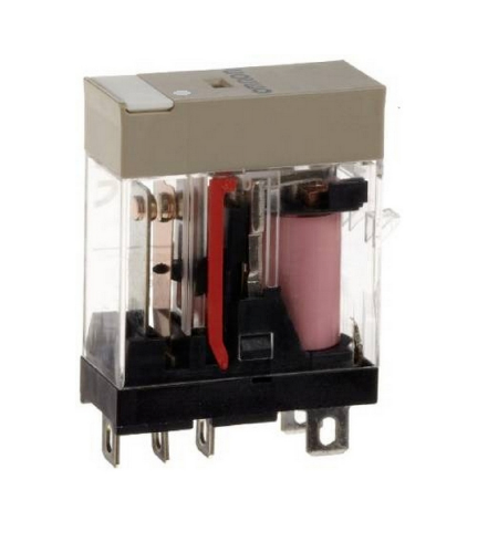 Picture of Minirelee G2R-1, 1CO, 10A, 230VAC, LED, pesa P2RF05, Omron 