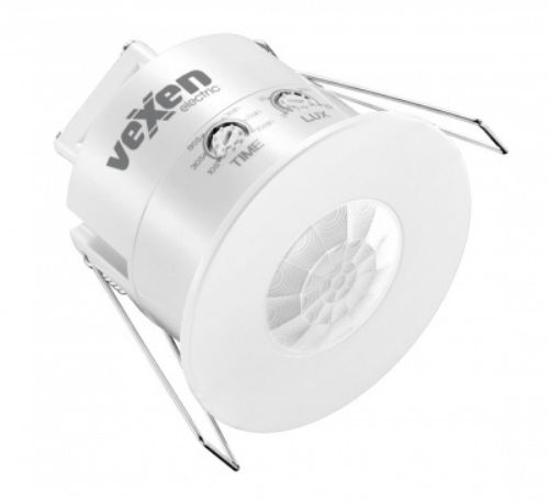 Picture of Liikumisandur PIR Süv. Alio 360 1200W/600W LED 3-2000lx LED H=4m IP20 Ava 72mm Valge Vexen  