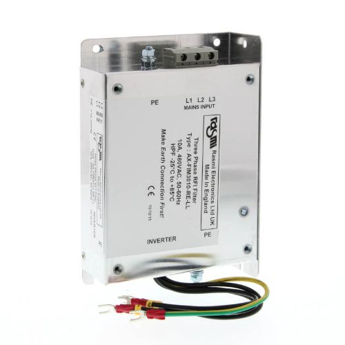 Picture of Filter EMC 400V 9.4A (1.5-3kW) MX2, C1, low leakage, 169x114x46mm 