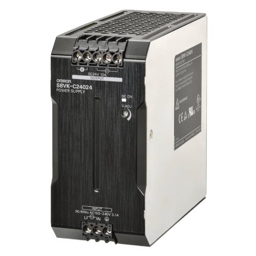 Изображение Toiteplokk S8VK-C, 24VDC 10A 240W, 100-240VAC/90-350VDC, Omron 