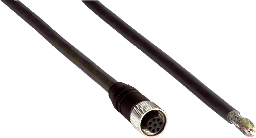 Picture of Andurikaabel PUR + pesa otse, varjestatud ( 5m + M12 8-pin ), SICK 