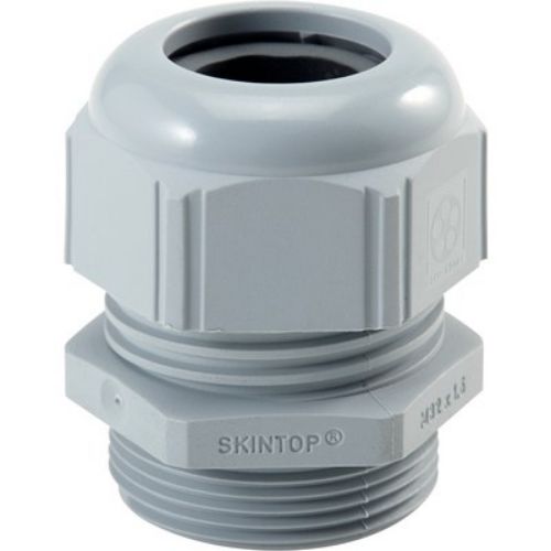Picture of Läbiviik PG11, plast, 4-10mm, helehall, Lapp 