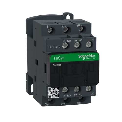 Picture of Kontaktor 3P, 12A, 1NO+1NC, 230VAC, Schneider 