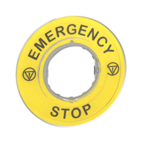 Picture of Ohulüliti KOLLANE ketas ø60 mm Emergency-Stop, XB4, XB5, Schneider 
